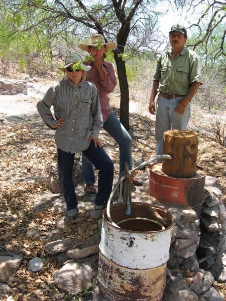 Rustic but functional still in the sierras. One of over 3000 for making Bacanora- Sonoran moonshine!!
